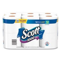 Scott® Brand 1000 Sheet 1-Ply Toilet Paper Rolls, 48 Rolls (KCC10060)