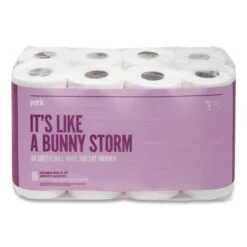 Perk Ultra Soft 2-Ply Standard Toilet Paper, White, 16 Rolls/Pack (PRK24380330)