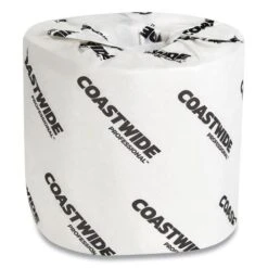 Coastwide 2-Ply Standard Toilet Paper, Wht, 500 Shts/Roll, 96 Rolls (CWZ365377)