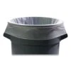 Coastwide 55 Gal Low-Density Can Liners, 1.3 Mil, Clear, 100/CT (CWZ394123)