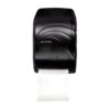 San Jamar T1390 Tear-N-Dry Electronic Roll Towel Dispenser, Black (SJMT1390TBK)