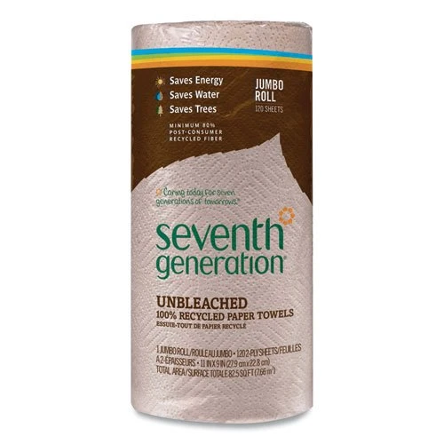 Seventh Generation® Kitchen Paper Towels, 2-Ply, 120 Sheet, 30 Rolls (SEV13720CT) Seventh Generation® Kitchen Paper Towels, 2-Ply, 120 Sheet, 30 Rolls (SEV13720CT) -Cleaning Supplies Store 720171