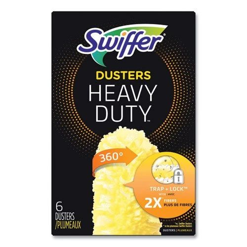 Swiffer 360 Dusters Refill, Dust Lock Fiber, Yellow, 6/Box (PGC21620) Swiffer 360 Dusters Refill, Dust Lock Fiber, Yellow, 6/Box (PGC21620) -Cleaning Supplies Store 721651