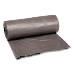 30 Gallon Gray Garbage Bags, 30x36, 0.95mil, 100 Bags (BWK3036SH)