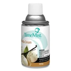 Timemist Metered Fragrance Dispenser Refills, Vanilla, 12 Aerosols (TMS1042737)