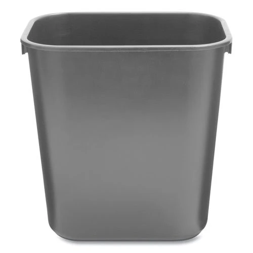 Rubbermaid® Deskside Plastic 3.5 Gallon Wastebasket, Black (RCP295500BK) Rubbermaid® Deskside Plastic 3.5 Gallon Wastebasket, Black (RCP295500BK) -Cleaning Supplies Store 724209