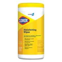 Disinfecting Wipes, 7 X 8, Lemon Fresh, 75/Canister (CLO15948EA)