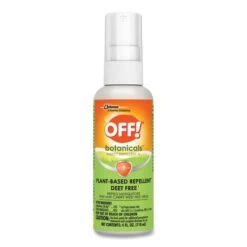 Off! Botanicals DEET Free Insect Repellent, 4-oz.Spritz, 8 Bottles (SJN694971)