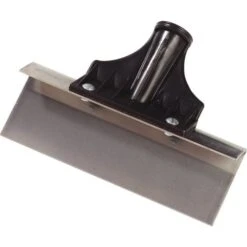 Carlisle Flo-Pac Floor Scraper Handle Socket 8", Silver, 12/Case (4161900)