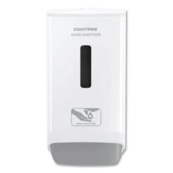 Coastwide J-Series Wall-Mounted Manual 1200 ML Hand Sanitizer Disp, EA (CWZJMHW)