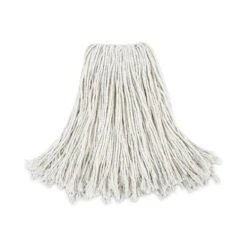 Boardwalk Cut-End Wet Mop Head, Cotton, No. 24, White (BWK2024CCT)