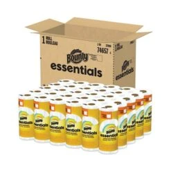 Bounty® Essentials Kitchen Paper Towels, 2-Ply, 40 Sheet, 30 Rolls (PGC74657)
