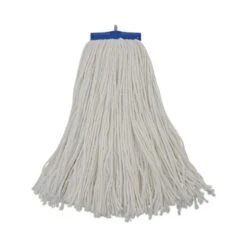 Boardwalk Economical Lie Flat Cut-End 16oz Wet Mop Heads, 12/Carton (BWK716RCT)