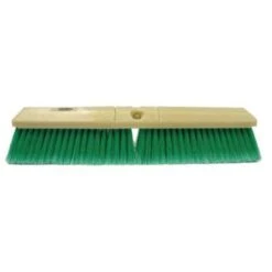 Weiler Perma-Sweep Floor Brush, 18 In Foam Block, 3 In Trim, Flagged GN Polystyrene - 1 EA (804-42163)