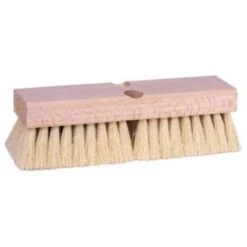 Weiler Deck Scrub Brushes, 10 In Hardwood Block, 2 In Trim, Tampico Fill - 1 EA (804-44028)