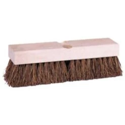 Weiler Deck Scrub Brushes, 9 In Hardwood Block, 2 In Trim, Tampico - 1 EA (804-44429)