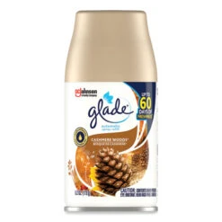 Glade® Glade Automatic Air Freshener, Cashmere Woods, 6.2 Oz, 4/Carton (SJN344757)