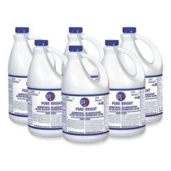 KIK Pure Bright Laundry Bleach & Disinfectant, 6 Gallons (KIKBLEACH6)