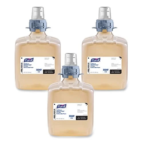 Purell® Healthy Soap 2.0% CHG Antimicrobial Foam, Fragrance-Free, 1,250 mL, 3/Carton (GOJ518103) Purell® Healthy Soap 2.0% CHG Antimicrobial Foam, Fragrance-Free, 1,250 ML, 3/Carton (GOJ518103) -Cleaning Supplies Store 841594