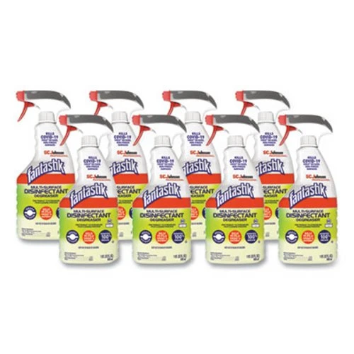 Fantastik® Multi-Surface Disinfectant Cleaner, 8 Spray Bottles (SJN311836) Fantastik® Multi-Surface Disinfectant Cleaner, 8 Spray Bottles (SJN311836) -Cleaning Supplies Store 883882