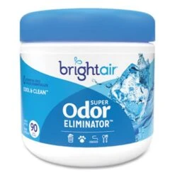 Bright Air Super Odor Eliminator, Cool And Clean, Blue, 14-oz., (BRI900090EA)