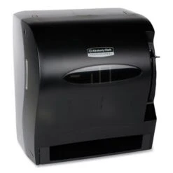 Kimberly Clark® Lev-R-Matic Hard Roll Towel Dispenser, Smoke (KCC09765)