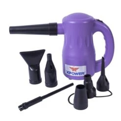 XPOWER B-53 Airrow Pro Multipurpose Pet Dryer, Purple, 1/Carton (B-53-Purple)