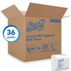 Kimberly ClarkScott® Control HBT Toilet Tissue, 2-Ply, White, 36/Case (499135_CS)