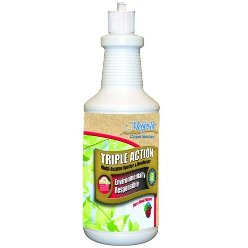Majestic I-74 Triple Action Multi-Enzyme Spotter & Deodorizer, Cherry Almond, 12 - 32-oz. Bottles (I74-12MN) Majestic I-74 Triple Action Multi-Enzyme Spotter & Deodorizer, Cherry Almond, 12 - 32-oz. Bottles (I74-12MN) -Cleaning Supplies Store I74 QT