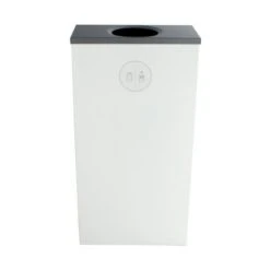 Busch Systems Spectrum Cube Slim - Cans And Bottles, White, 1/Carton (101148)