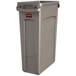 Slim Jim Rubbermaid® Slim Jim 23 Gallon Trash Can, 4/Case (930315_CS)