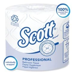 Scott® Standard 2-Ply Toilet Paper Rolls, 80 Rolls (KCC13217)