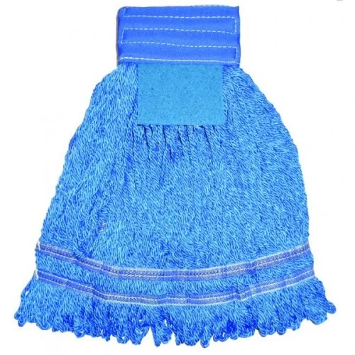 Knuckle Buster Blue Head and Blue Band String Mop, 18--oz., (MFSTM18BL) Knuckle Buster Blue Head And Blue Band String Mop, 18--oz., (MFSTM18BL) -Cleaning Supplies Store MFSTMXXBL