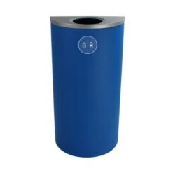 Busch Systems Spectrum Ellipse Slim - Cans And Bottles, Blue, 1/Carton (101108)