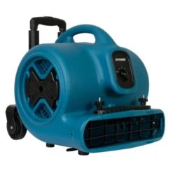 XPOWER P-630HC Air Mover, Telescopic Handle, Wheels, Clamp, 1/Carton (P-630HC)