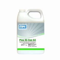 Pine HI-CON 64 Neutral Disinfectant & Detergent, 1 Gallon, 4 Bottles (P64-14MN)