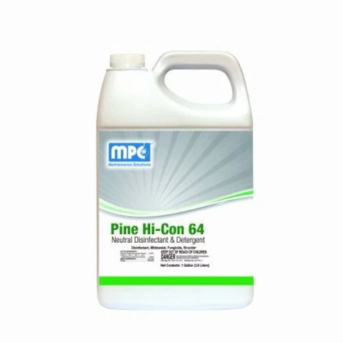 Pine HI-CON 64 Neutral Disinfectant & Detergent, 1 Gallon, 4 Bottles (P64-14MN) Pine HI-CON 64 Neutral Disinfectant & Detergent, 1 Gallon, 4 Bottles (P64-14MN) -Cleaning Supplies Store P64 F