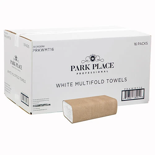 Park Place® Premium White Multi-Fold Paper Towels, 4000 Towels (PRKWMT16) Park Place® Premium White Multi-Fold Paper Towels, 4000 Towels (PRKWMT16) -Cleaning Supplies Store PRKWMT16