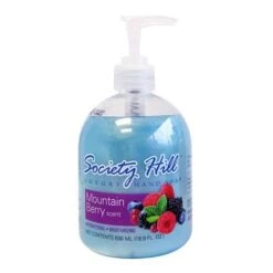 Society Hill Antibacterial Soap, Berry, 500 Ml Bottles, 12/CA (SCH500LMB)