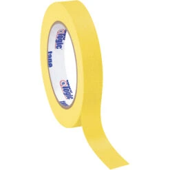 Tape Logic™ Masking Tape, 4.9 Mil, 3/4" X 60 Yds., Yellow, 48/Case (T934003Y)