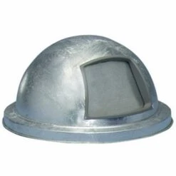 Witt Galvanized Outdoor Drum Cover, 1/Carton (WITT-3434G)