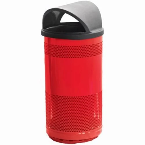 35 Gallon Outdoor Trash Can w/ Hood Top Lid, Red, 1/Carton (WITT-SC35-01-HT-RD) 35 Gallon Outdoor Trash Can W/ Hood Top Lid, Red, 1/Carton (WITT-SC35-01-HT-RD) -Cleaning Supplies Store WITT SC35 01 HT RD