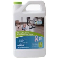 BreezMate Floor Cleaner, 64 Oz, 4 Bottles (WTSL-FC-64)