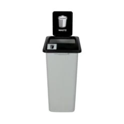 Busch Systems Waste Watcher XL - Waste, Grey-Black, 1/Carton (101302)